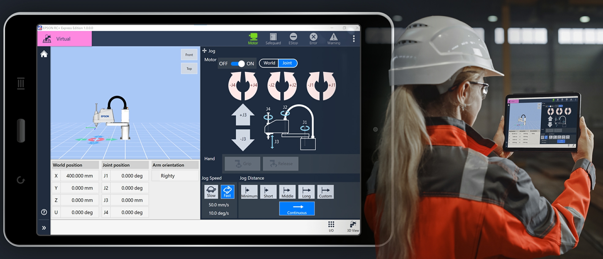 RC+ Express Robot software